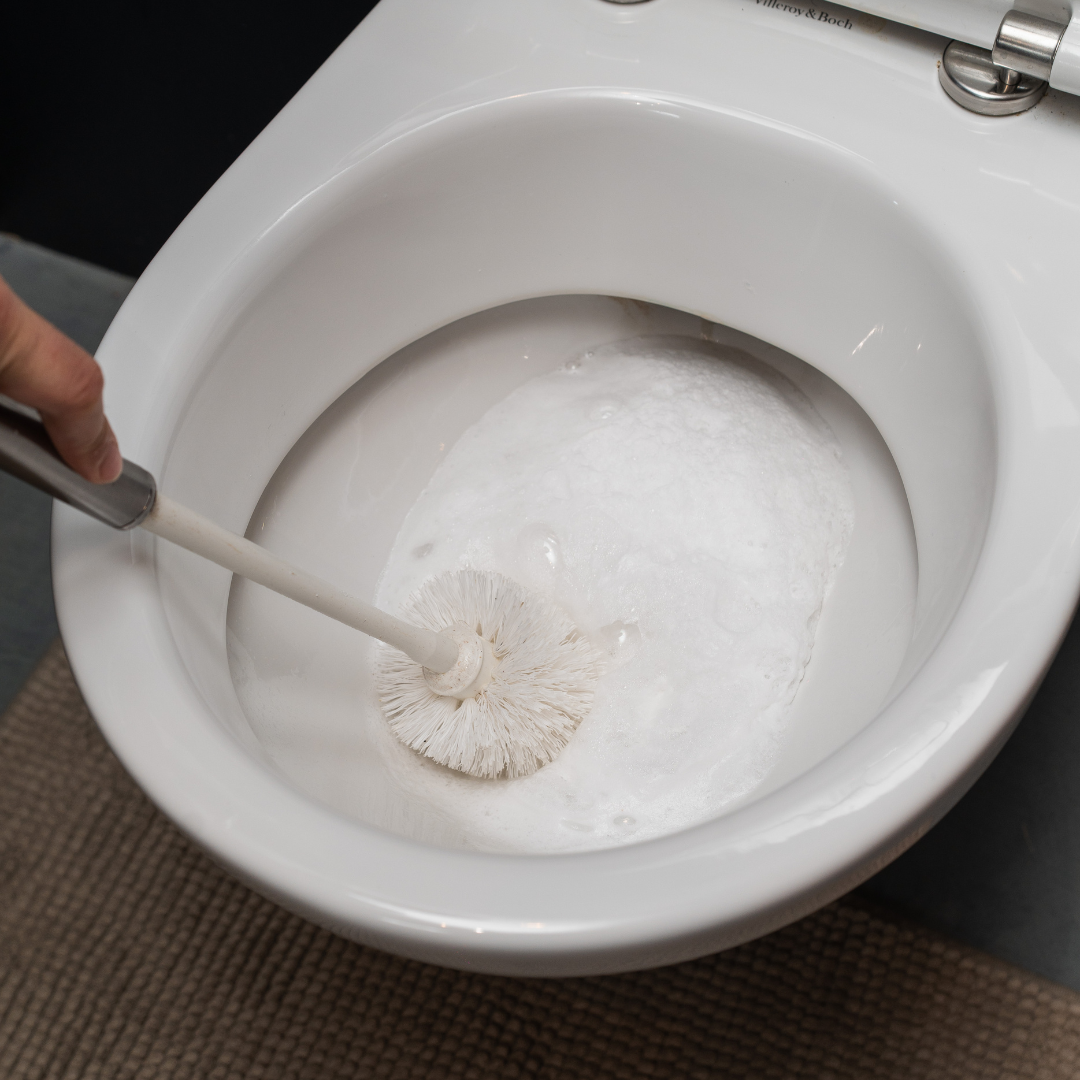 Toilettenschaumexplosion